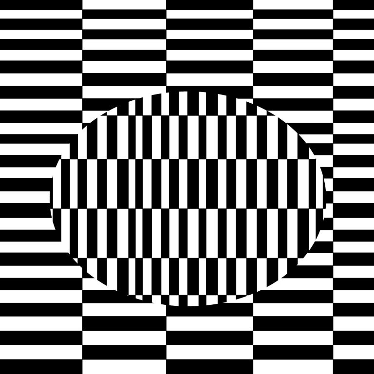 Printable Optical Illusion Papercraft Printable Papercrafts