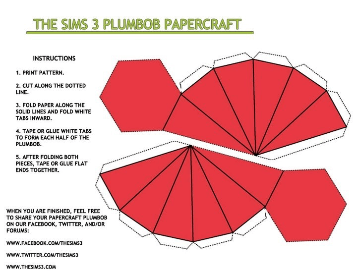 The Sims 3 Plumbob Red