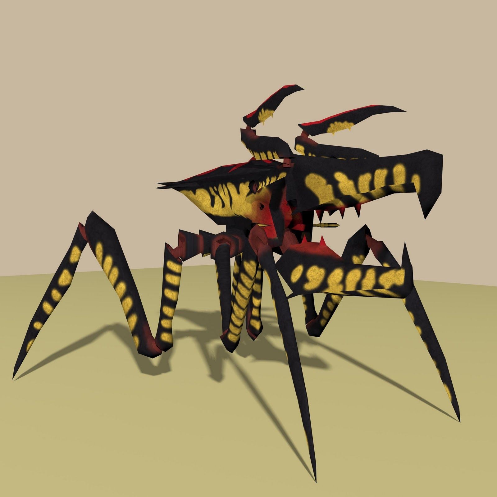 Alien Papercraft Arachnids Starship Troopers â Natural â¯ Sciences â