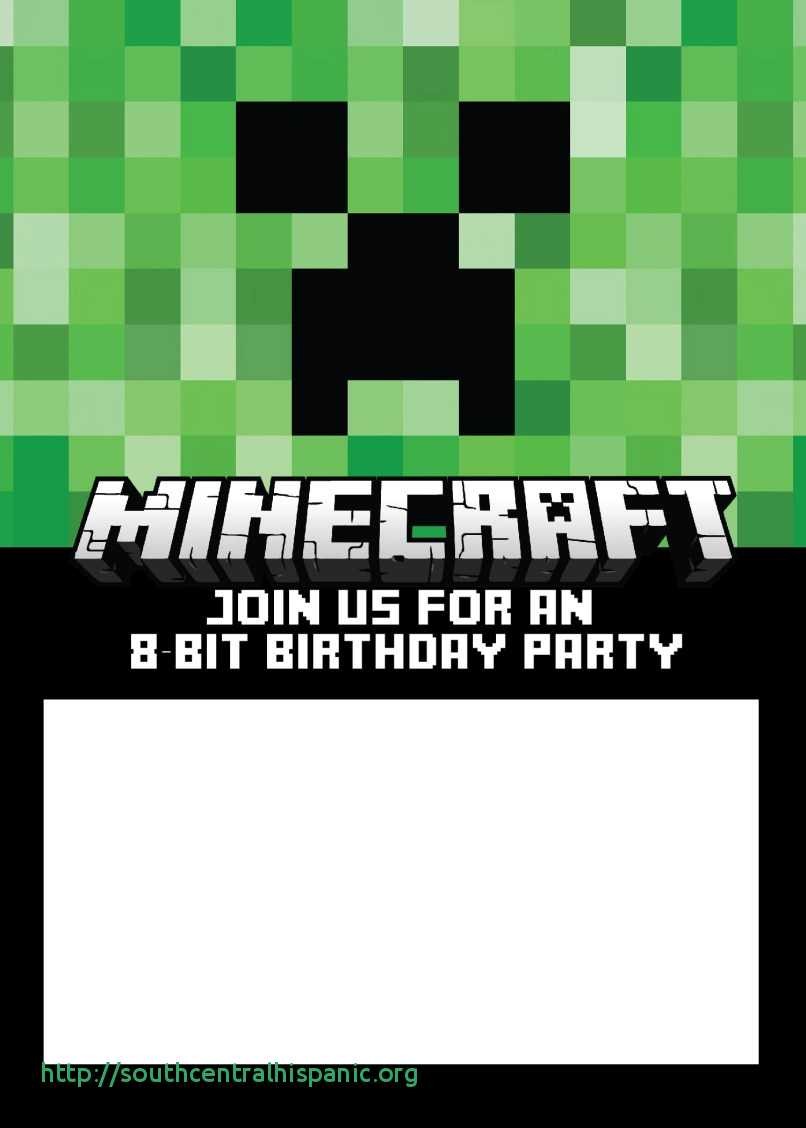 Amazon Minecraft Papercraft 21 Meilleur De Free Printable Minecraft Birthday Card