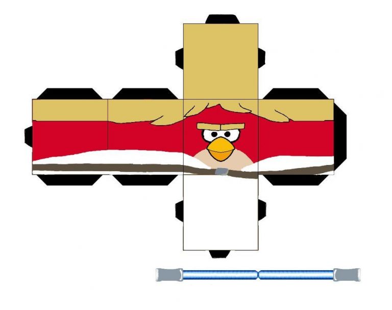 Printable Angry Birds Papercraft - Printable Papercrafts - Printable 