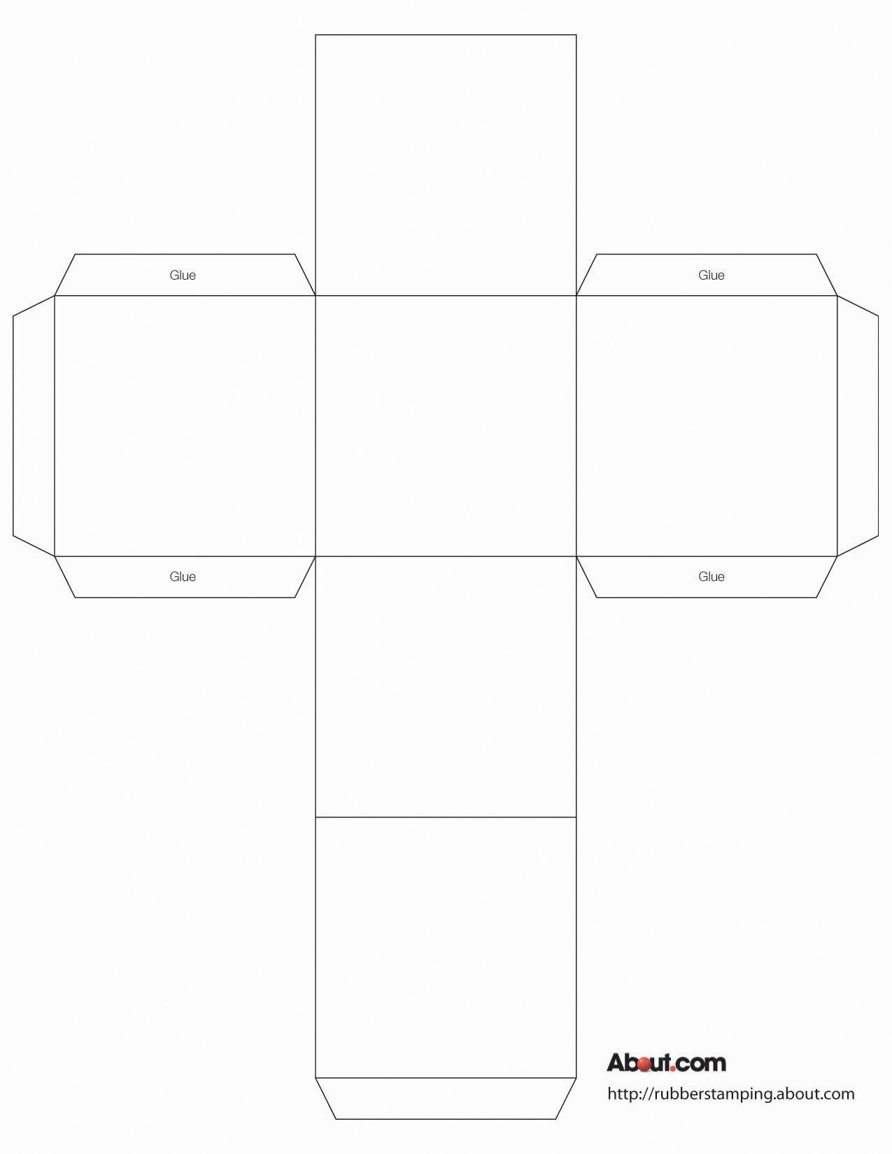 Papercraft Box Printable Paper Cube Template Printable Boxes Printable ...