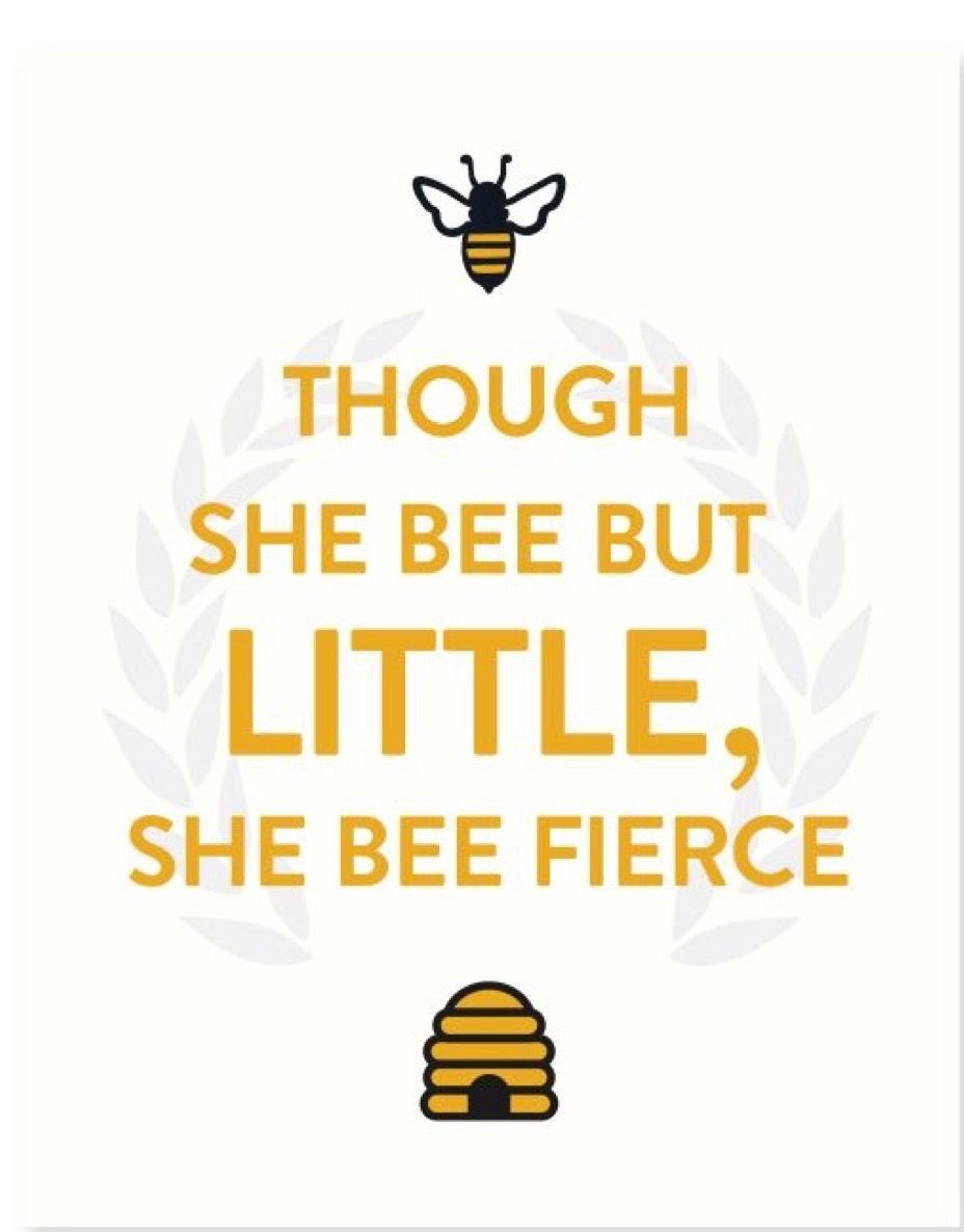 Bumblebee Papercraft though She Bee but Little She Bee Fierce Queenbee