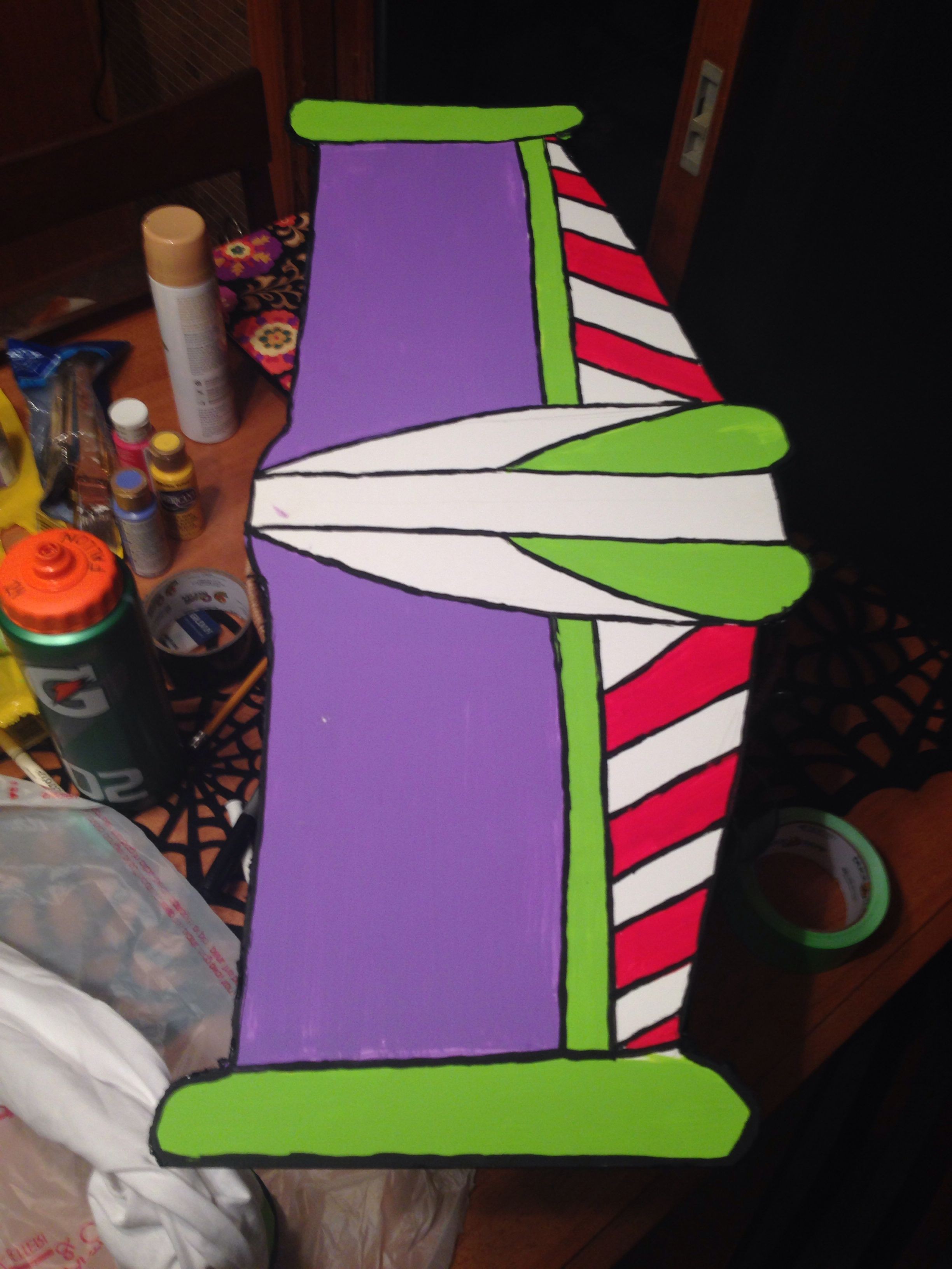 Buzz Lightyear Papercraft Buzz Lightyear Costume Wings Diy
