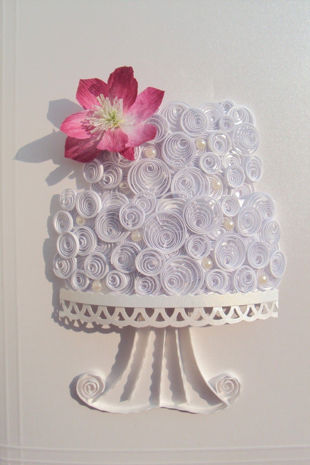Cake Papercraft Quilling Seasons Cake This is Spectacular Quiling