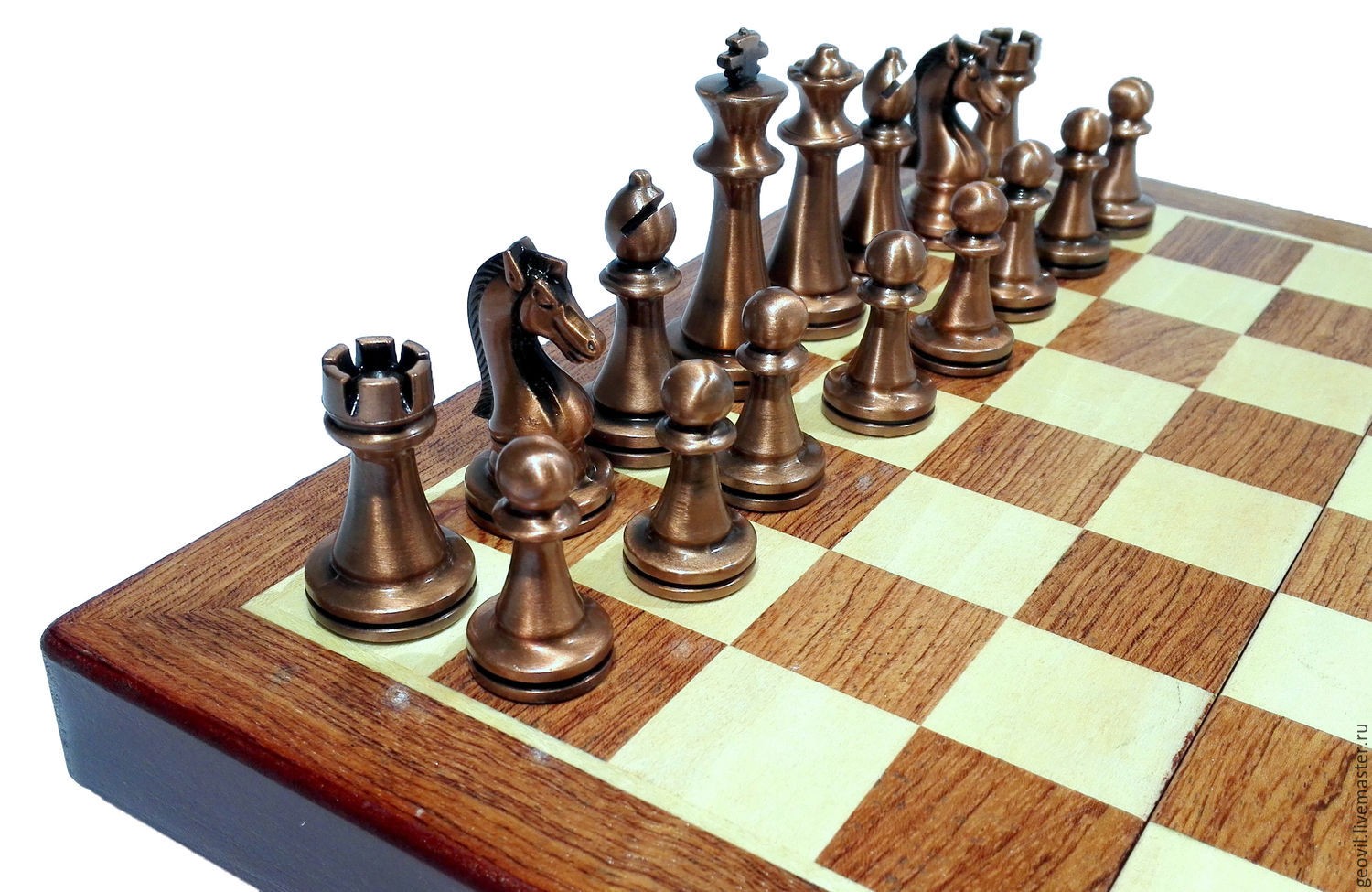 Chess Papercraft Chess Classic 30x30 Cm Wood Shape Metal – Shop Online On