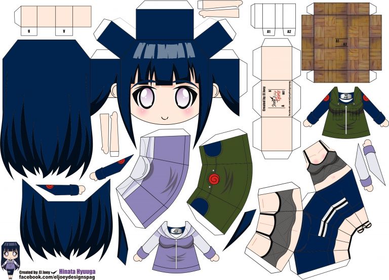 Printable Chibi Papercraft - Printable Papercrafts - Printable Papercrafts