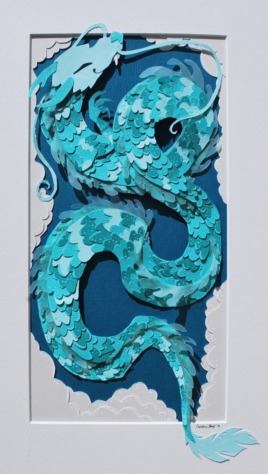 Chinese Dragon Papercraft Caroline Boyk S Blog Chinese Dragon Paper Pinterest