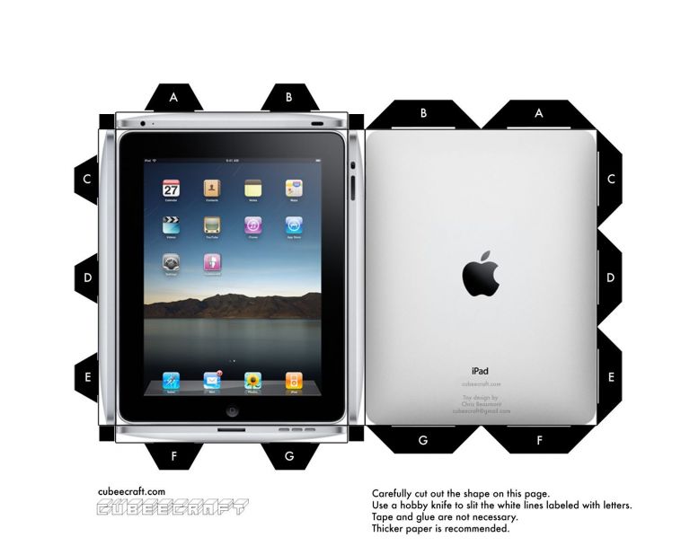 Printable Computer Papercraft - Printable Papercrafts