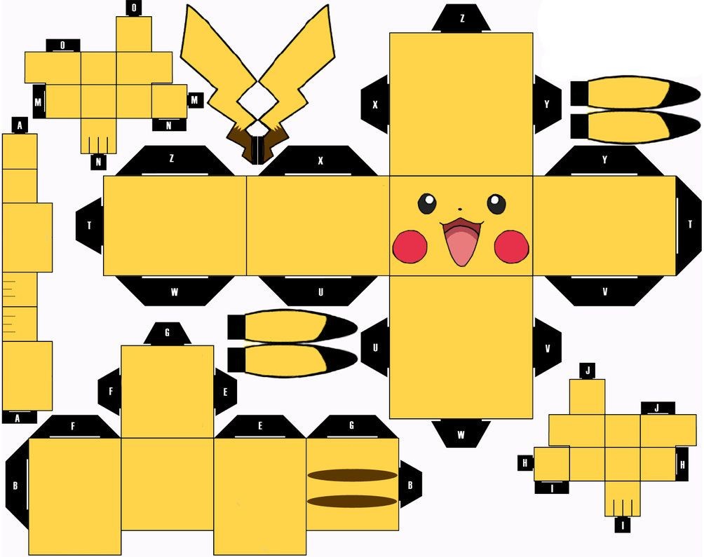 Cube Papercraft Cubeecraft Google Pokemon Crafts for Kids Papercraft Pokeball