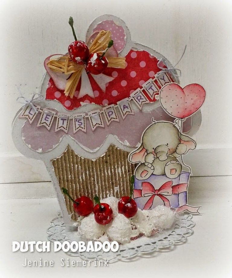 Cupcake Papercraft Jenine S Card Ideas Cupcake Let S Party Cards Pinterest Printable