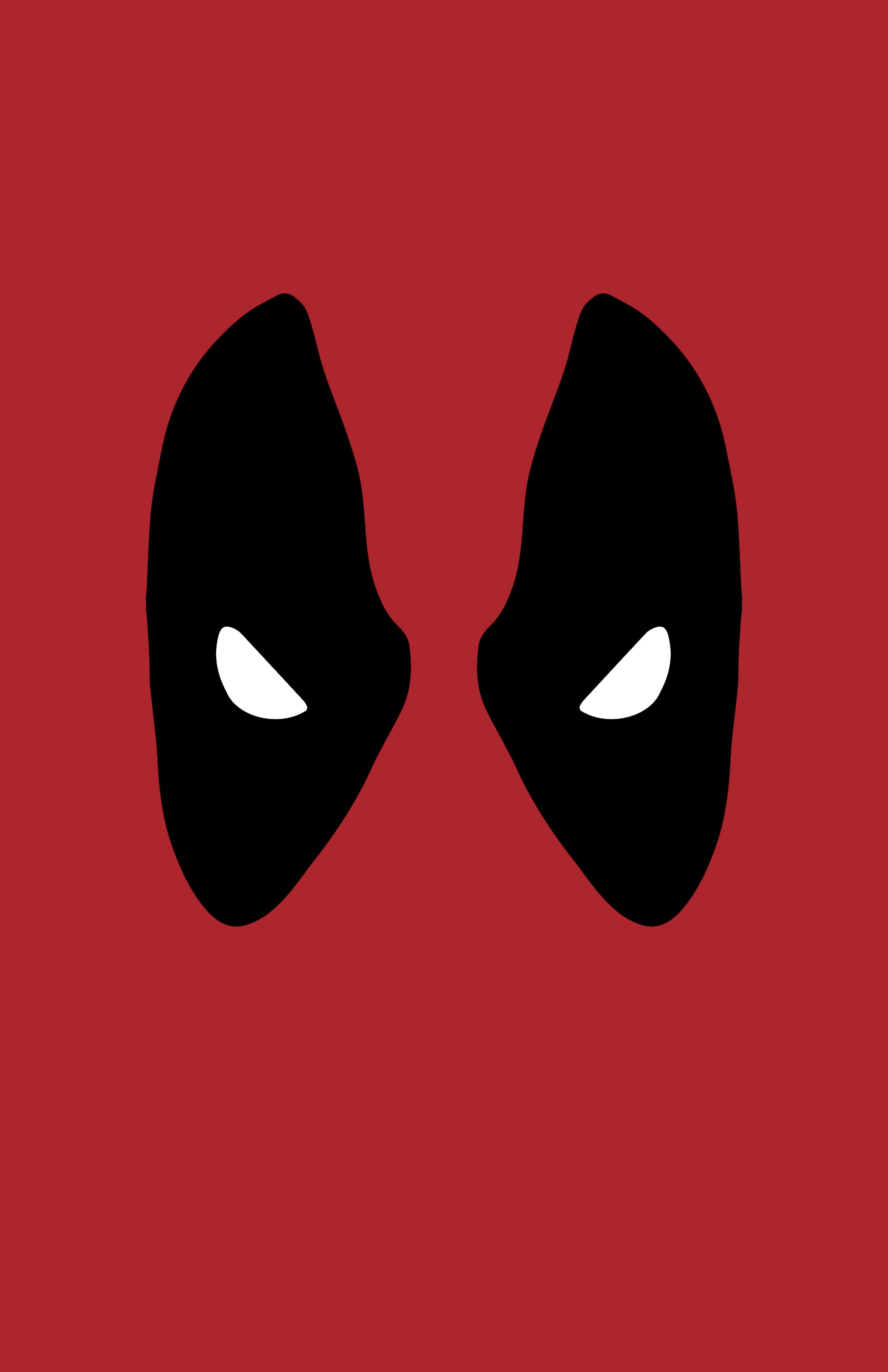 Deadpool Papercraft Deadpool Minimalist Mask Design by Minimalist Heroes