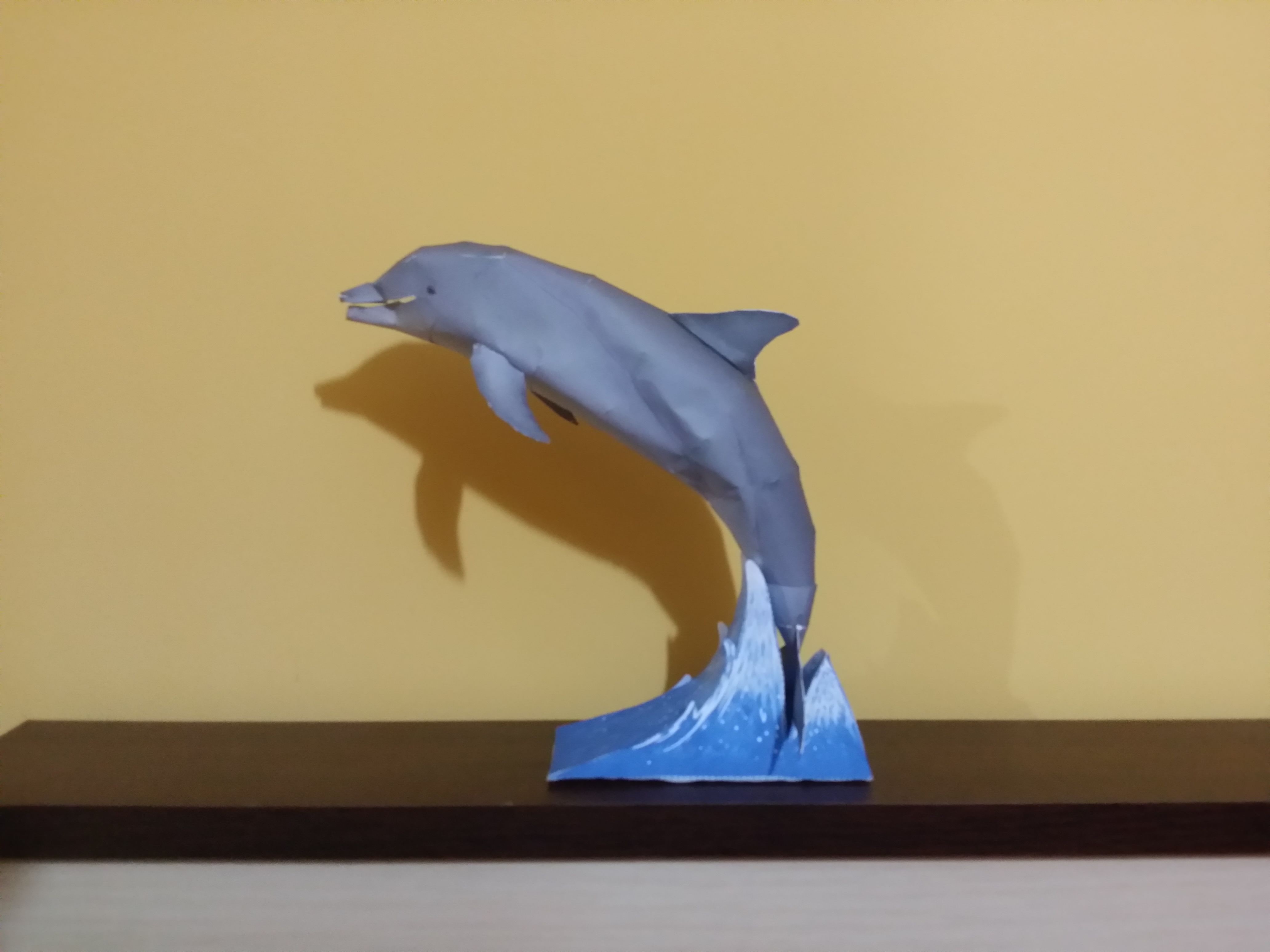 Printable Dolphin Papercraft