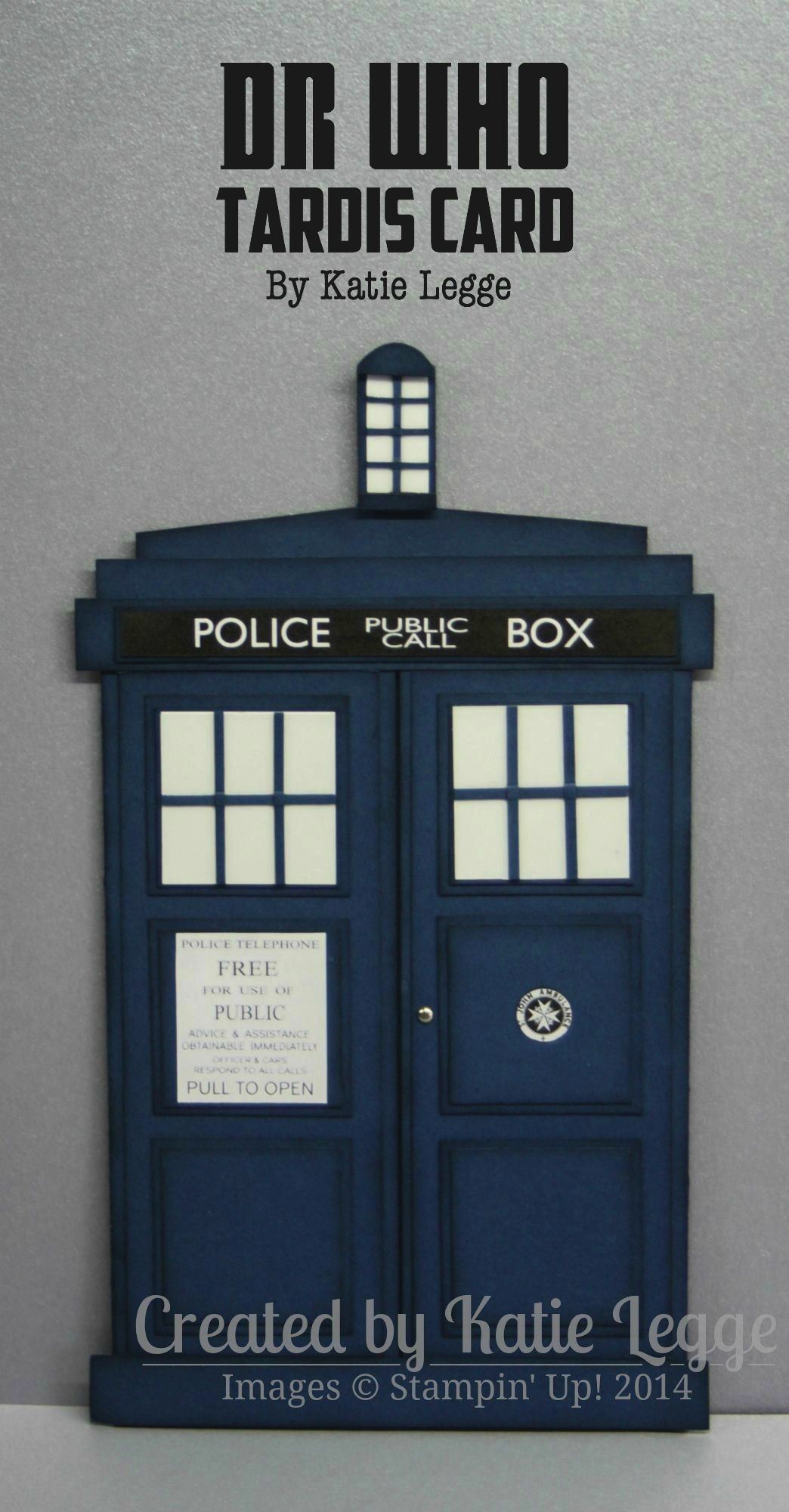 Dr who Papercraft Dr who Tardis Card Cards Pinterest