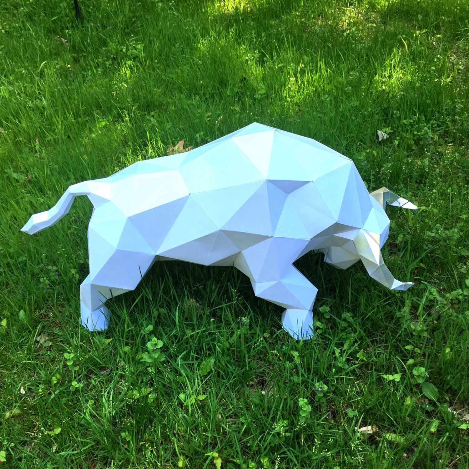 Ds Papercraft Bull Body Papercraft You A Pdf Digital File Templates and