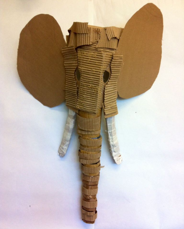 Printable Elephant Papercraft - Printable Papercrafts - Printable ...