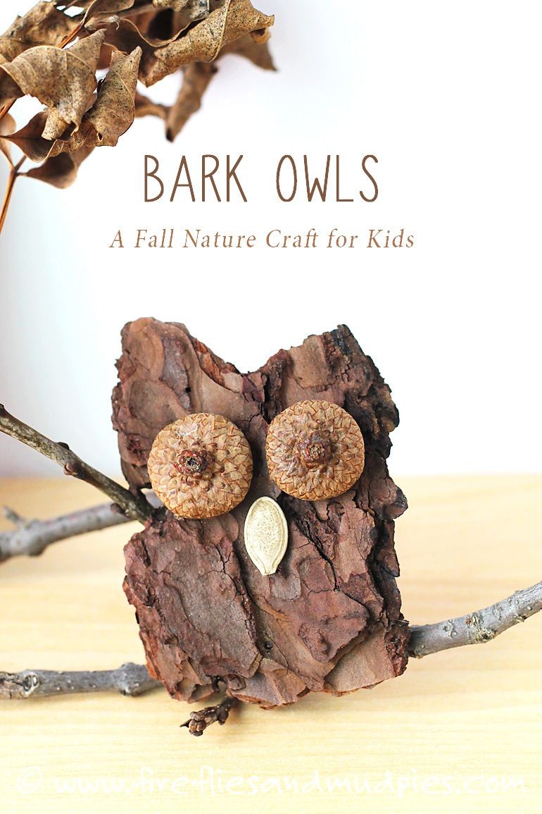 Firefly Papercraft How to Make Bark Owls