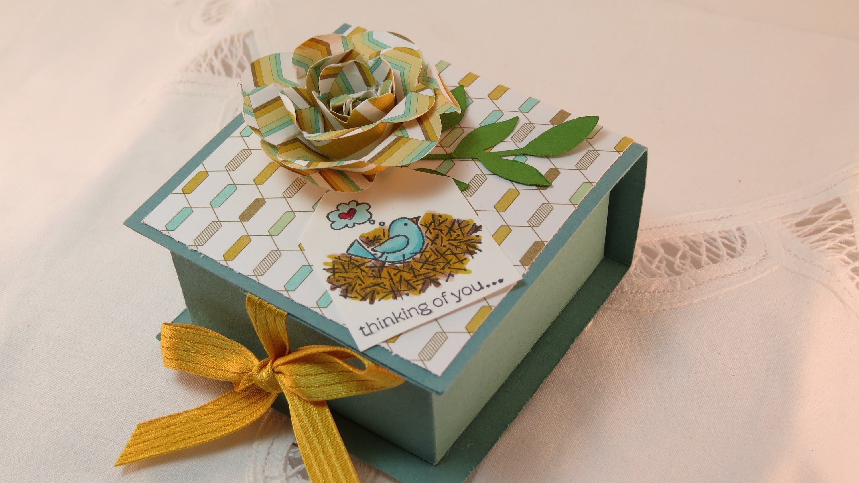 Gift Box Papercraft Flip top Box Boxes Pinterest