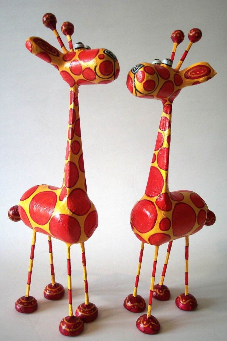 Giraffe Papercraft 1124 Best Papermache Images On Pinterest