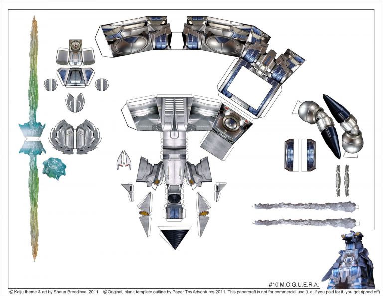 Godzilla Papercraft Papercraft Godzilla Download Free Template