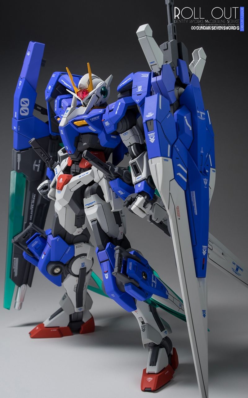 Gundam Exia Papercraft Gundam Guy Mg 1 100 00 Gundam Seven Sword G Customized Build