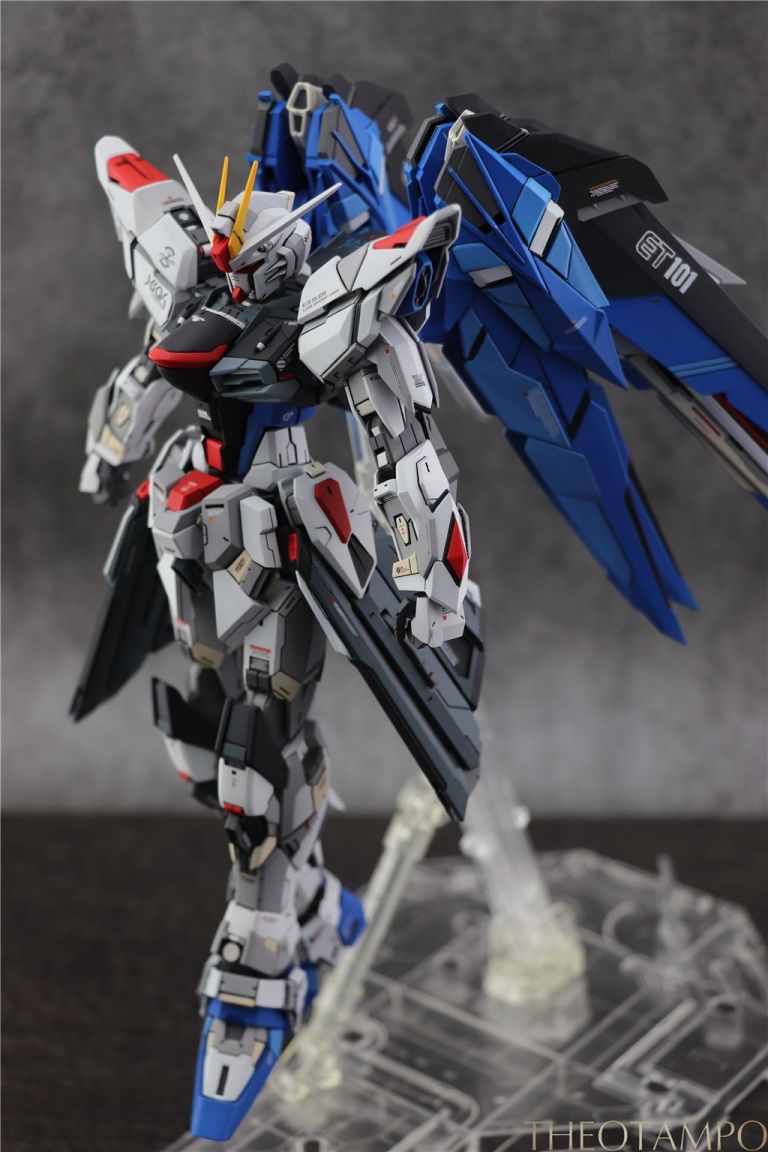 Gundam Exia Papercraft Mg 1 100 Destiny Gundam 00 Quanta Custom Build ...