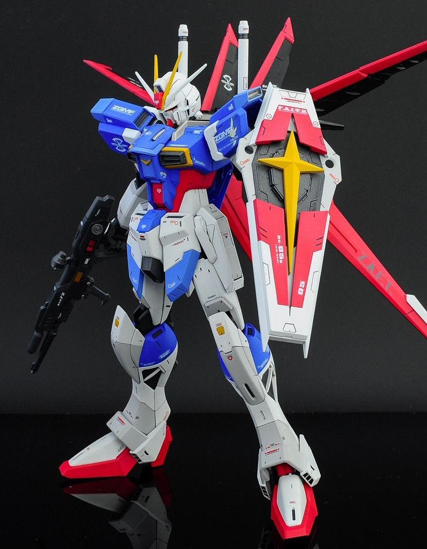 Gundam Papercraft Gundam Guy Mg 1 100 force Impulse Gundam Painted …