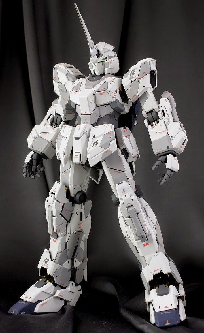 Gundam Unicorn Papercraft Gundam Guy Pg 1 60 Rx 0 Unicorn Gundam Painted Build