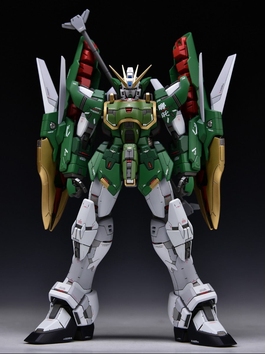 Gundam Wing Papercraft Mg 1 100 Altron Gundam Ew Customized Build Modeled by Ein Schlafe
