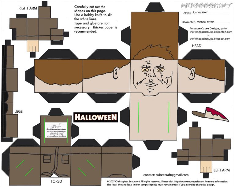 Halloween Papercraft Halloween Brides Of Dracula Papercraft - Printable ...