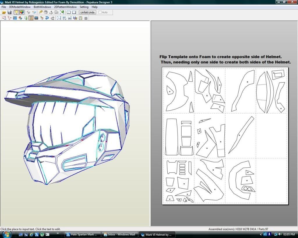 Halo Helmet Papercraft Similiar Halo Helmet Blueprints Keywords