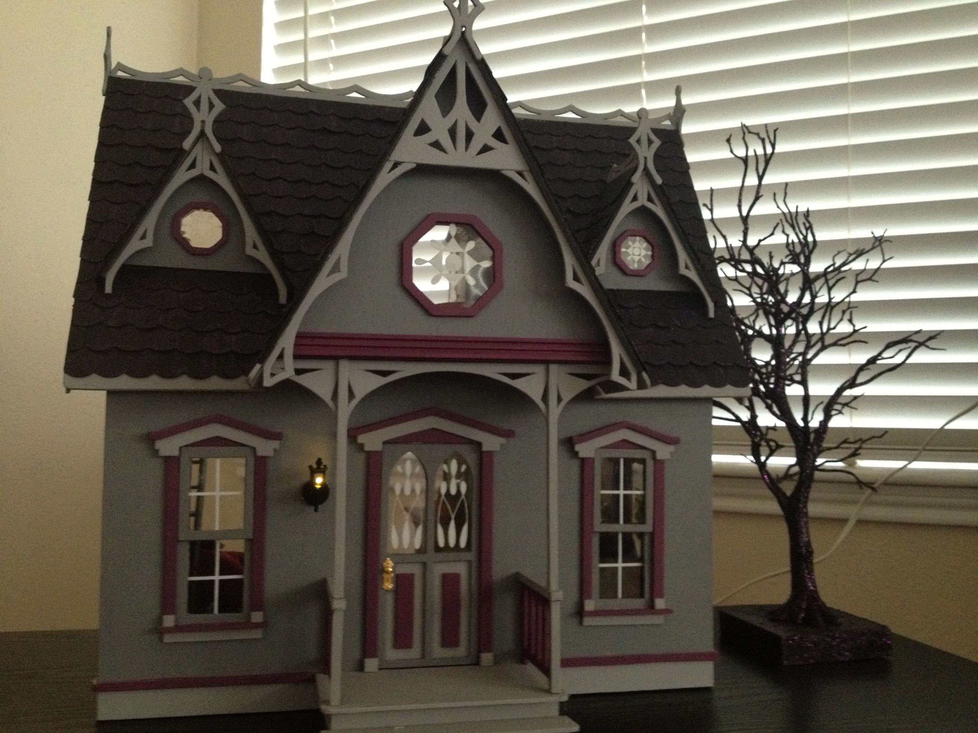 Haunted Mansion Papercraft My Halloween Inspired Witch Dollhouse is Almost Plete Need to