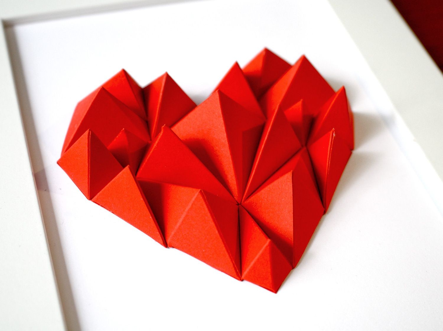 Printable Heart Papercraft