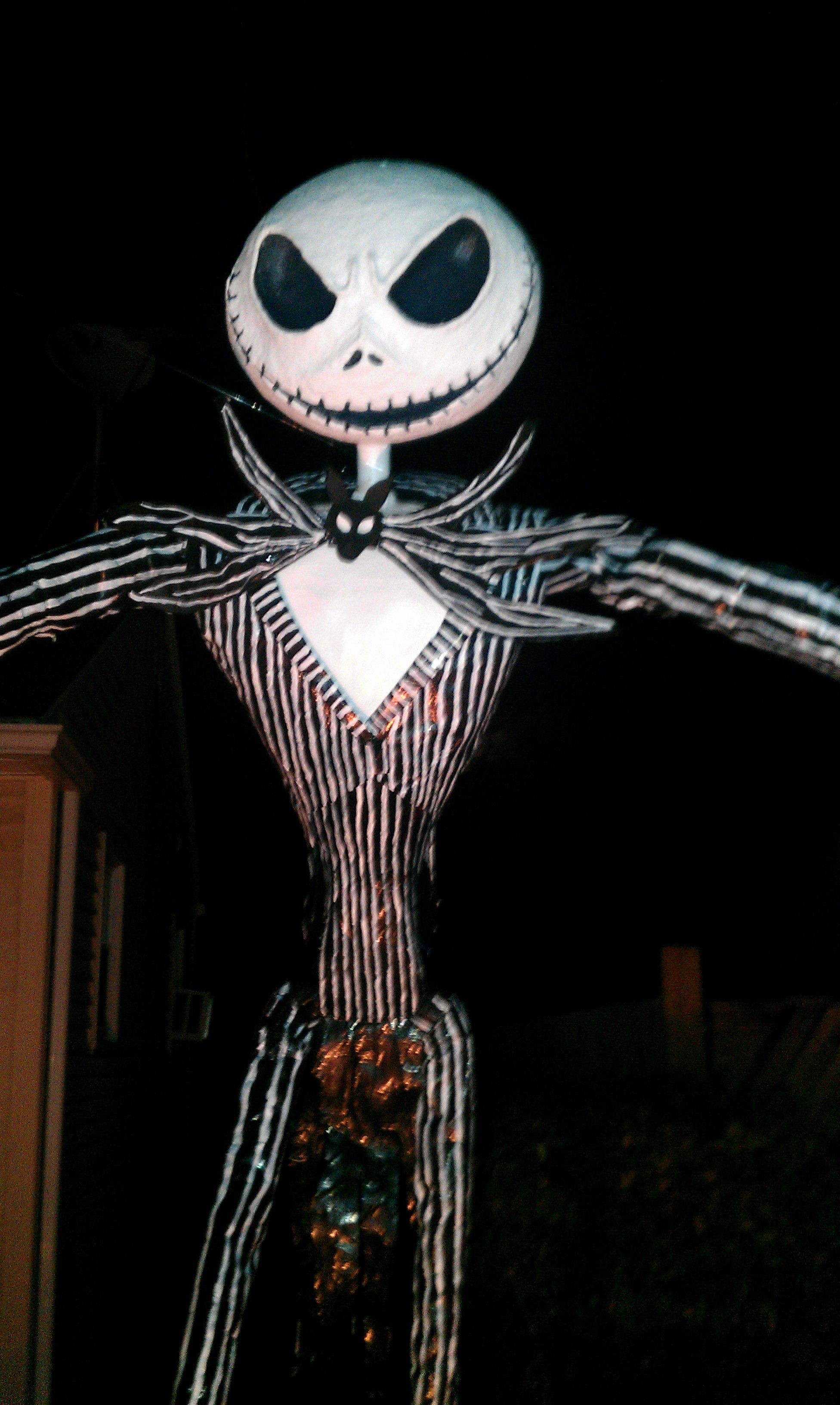 Hollow Mask Papercraft Paper Mache Nightmare before Christmas Characters Jack Skellington