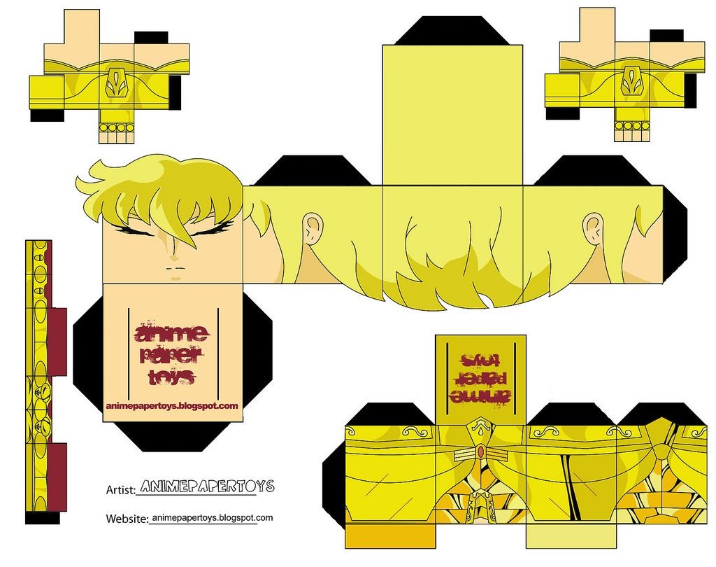 Ichigo Papercraft Mu±ecos Armables De Anime Figuras De Papel Armables