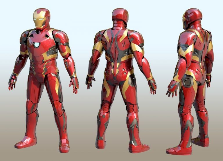 Printable Iron Man Papercraft - Printable Papercrafts - Printable ...