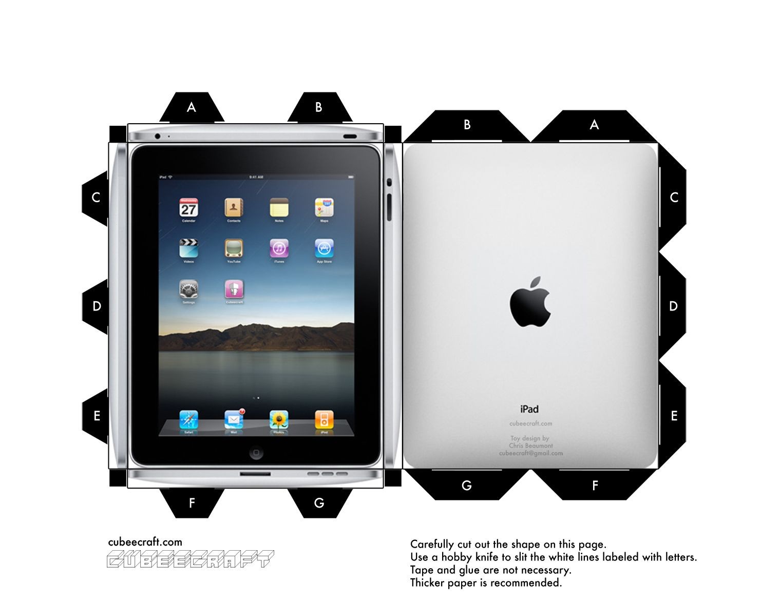 Printable Laptop Papercraft Printable Papercrafts Printable Papercrafts