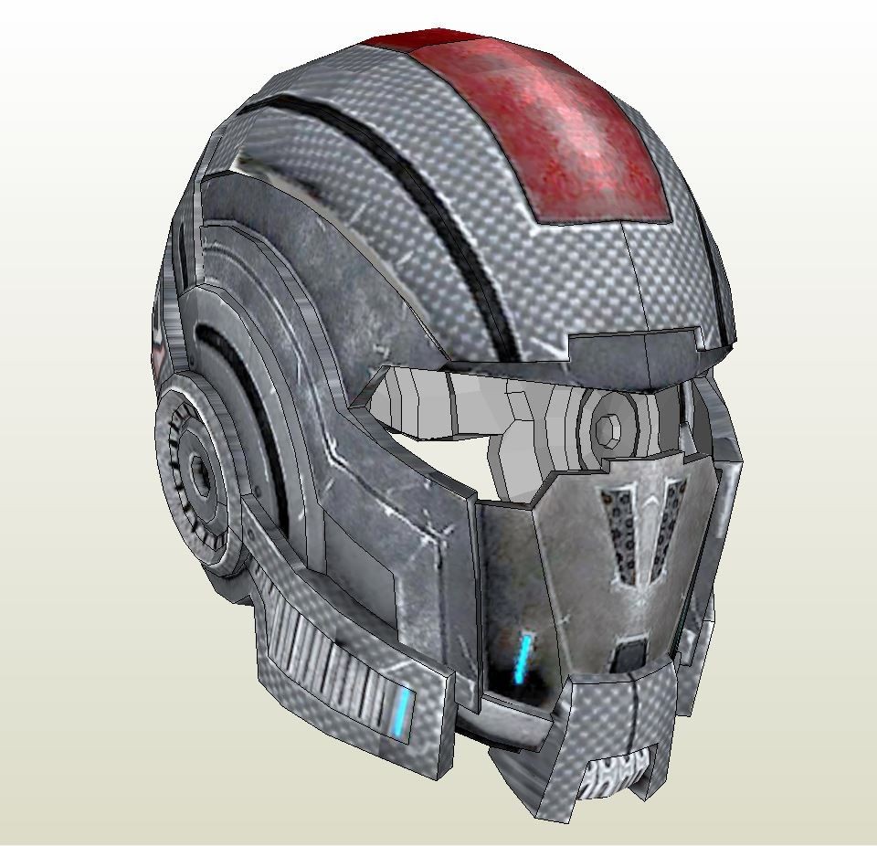Mass Effect Papercraft Papercraft Pdo File Template for Mass Effect N7 Full Armor Male