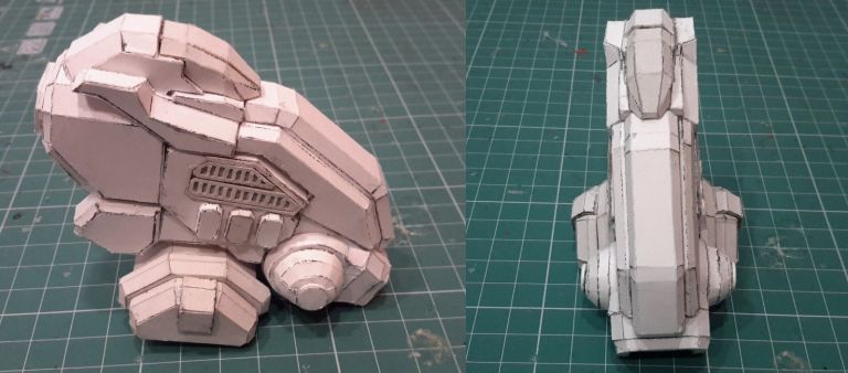 Mechwarrior Papercraft Mechwarrior 4 Fafnir Free Mech Paper Model Download Printable 7569