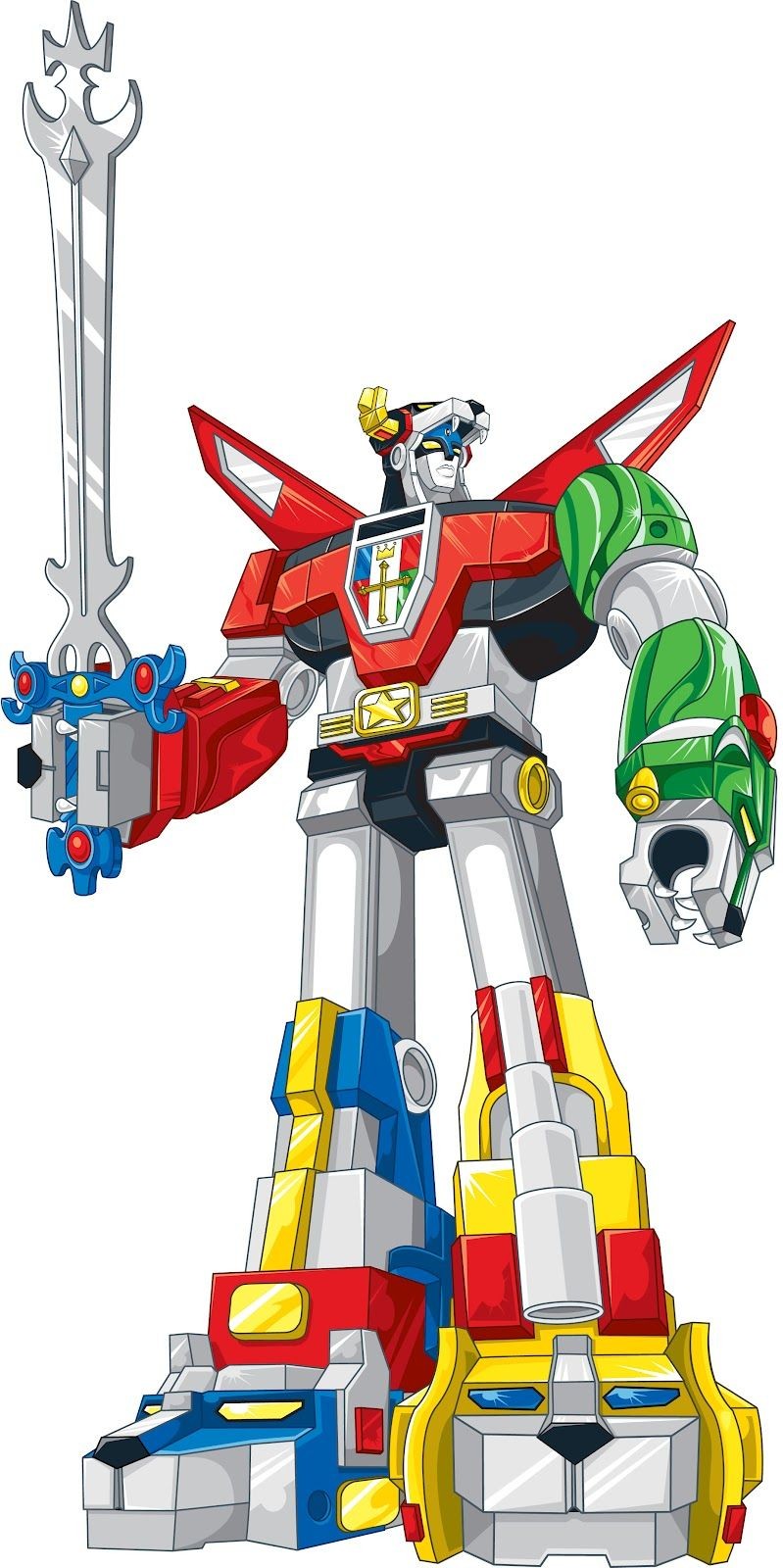 Megazord Papercraft This Voltron is Called Stealth Voltron and while Similar to Voltron