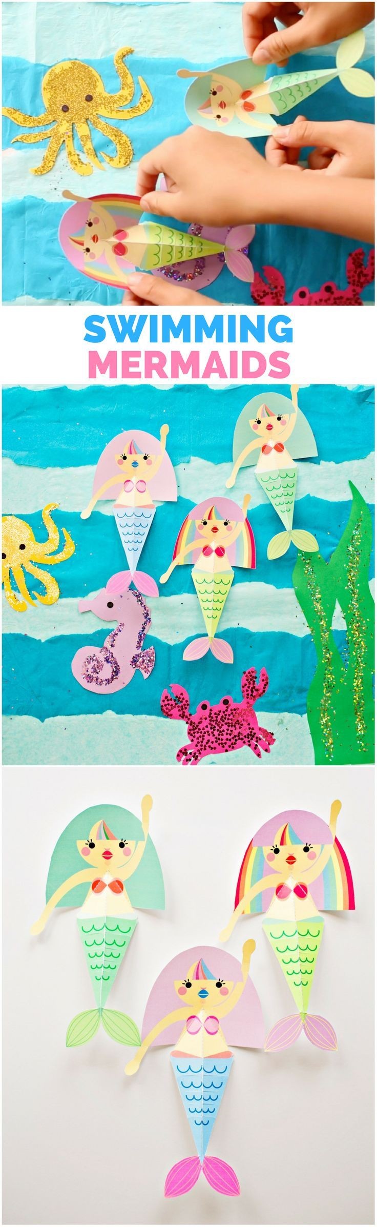 Mermaid Papercraft 274 Best Diy Meerjungfrauen & Nixen Images On Pinterest