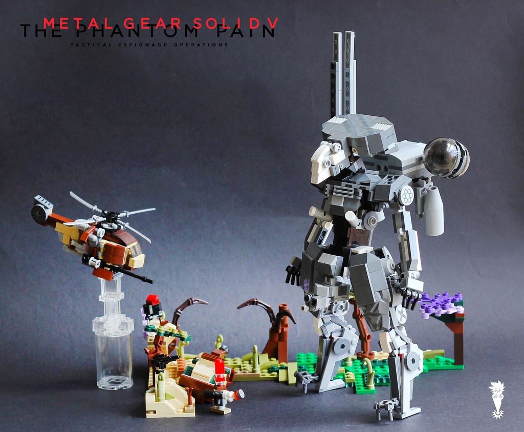 Metal Gear Papercraft Metal Gear solid V Diorama Lego Pinterest