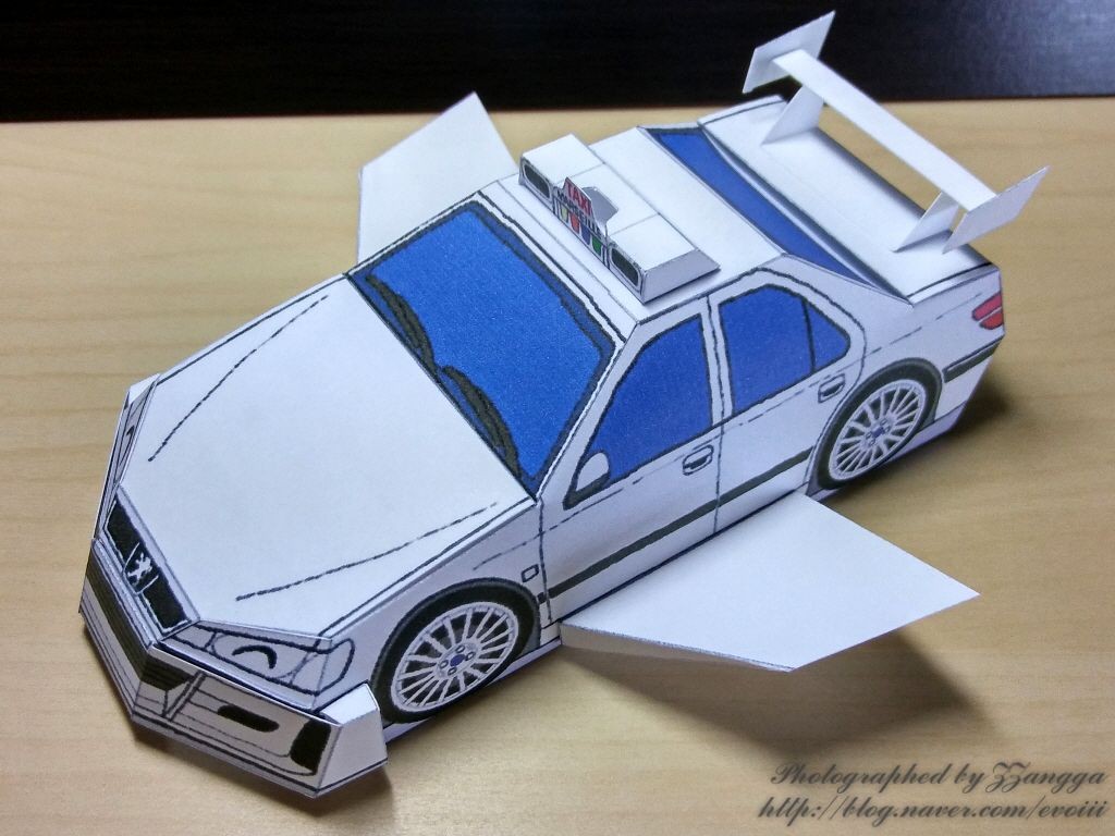 Metal Gear Papercraft Peugeot 406 Papercraft ì¢ì´ëª¨ My Papercraft