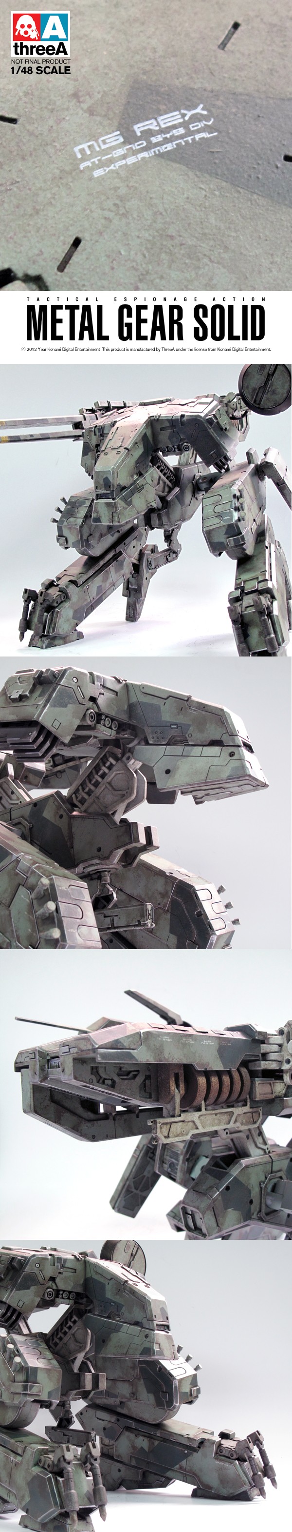 Metal Gear Rex Papercraft Metal Gear solid Collectibles [archive] Page 14 Sideshow Freaks