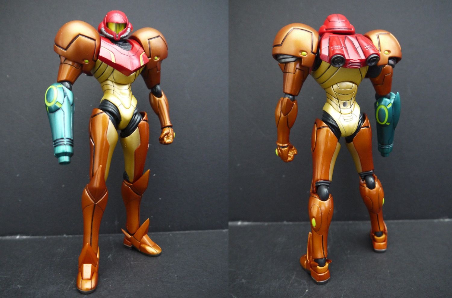 Metroid Papercraft Reference Hold Samus Aran Fitted Kigu for Victoria