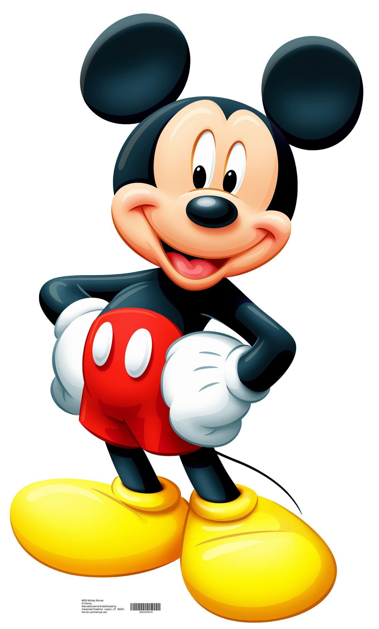 Mickey Mouse Papercraft Mickey Mouse Life Size Cardboard Stand Up Mickey Mouse