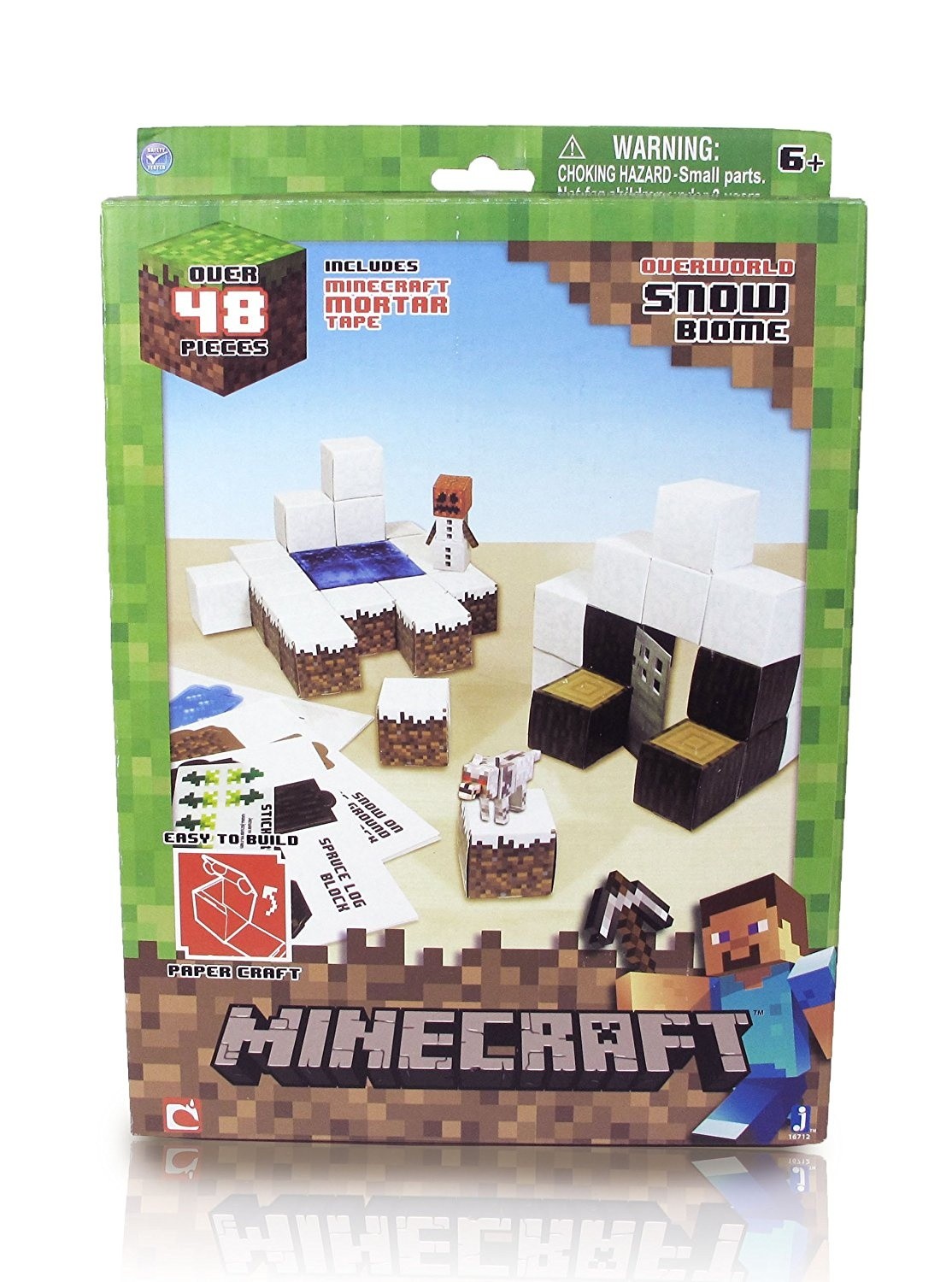Minecraft Overworld Deluxe Papercraft Pack Minecraft Playset toys Buy Line From Fishpond