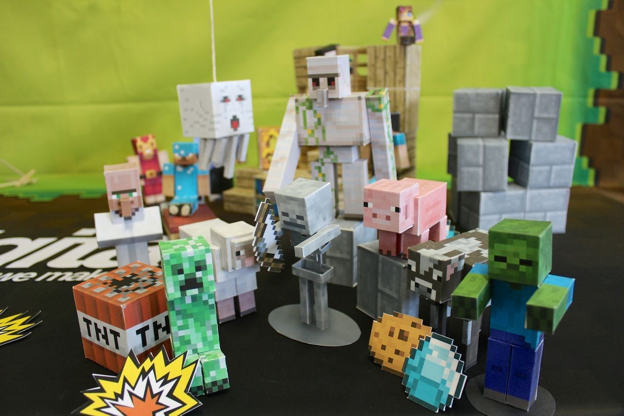 Minecraft Overworld Papercraft Minecraft Papercraft Creations soooo Coool Check Out How to