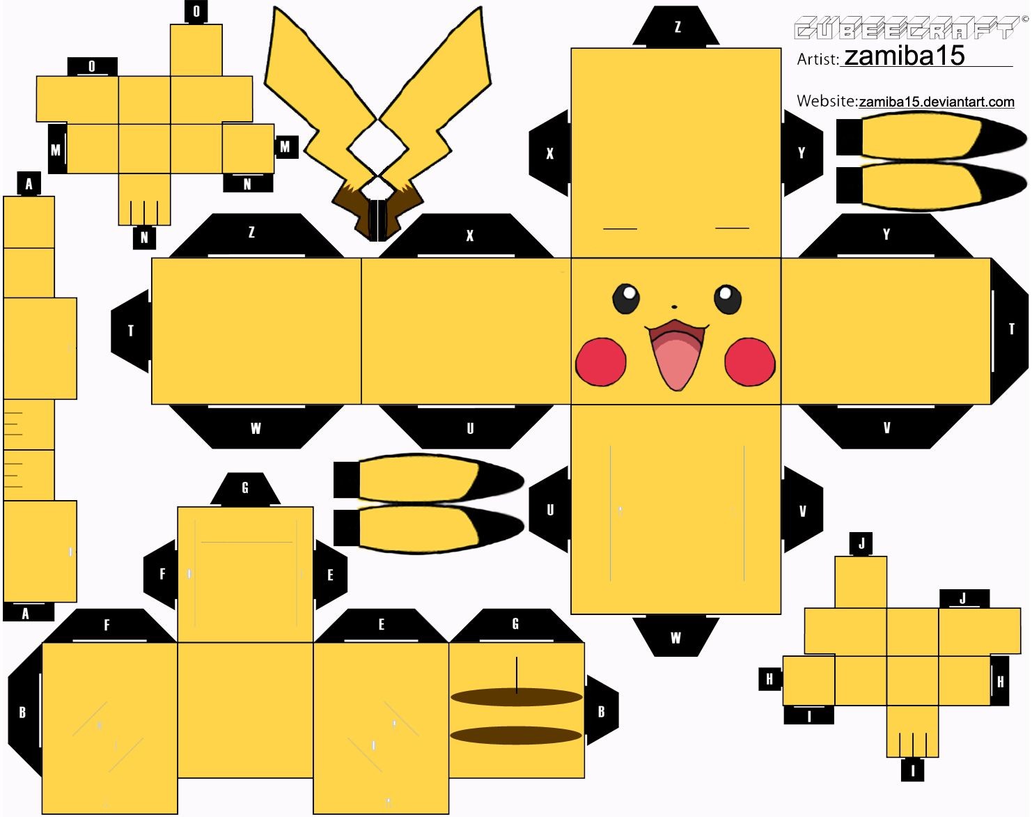 minecraft-papercraft-cape-o-hacer-cubeecraft-facil-paper-dolls-and-diy