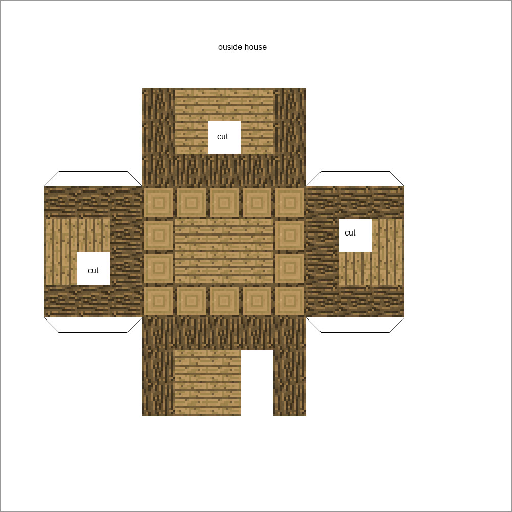 Printable Minecraft Papercraft Models - Printable Papercrafts